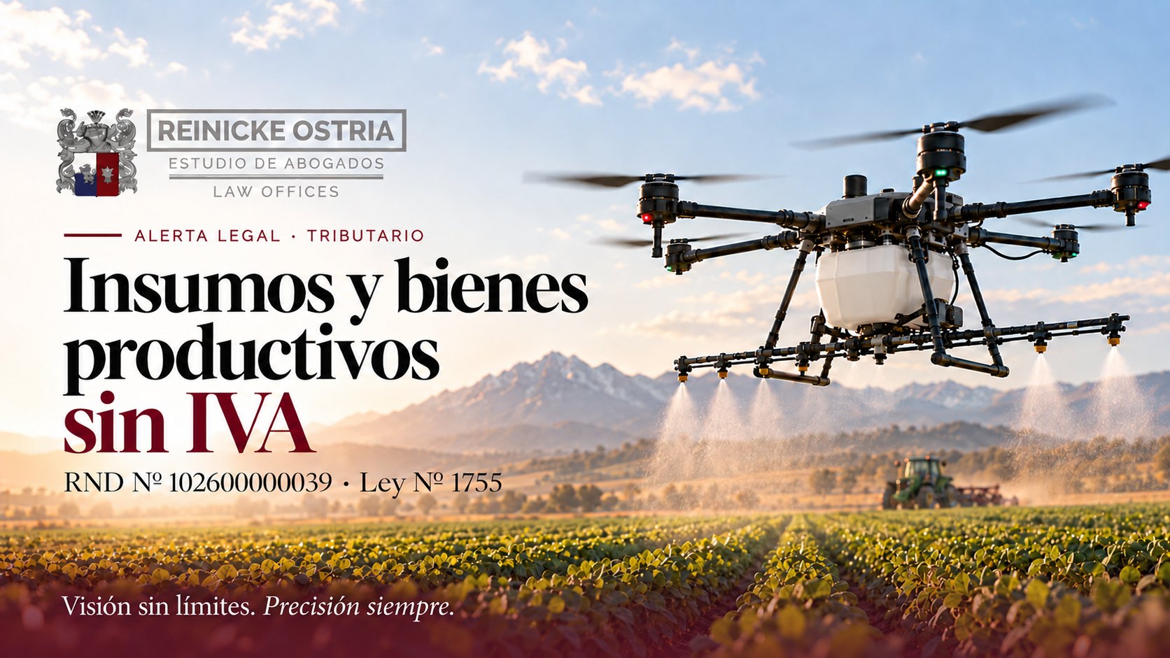 Venta de insumos y bienes productivos sin IVA: lo que exige la RND 102600000039